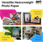 PPD 50 Sheets Inkjet Matte Double Sided Heavyweight Photo Quality Paper LTR 8.5 - Image 5