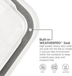 IRIS USA WeatherPro 19 Qt Storage Bins - Image 5