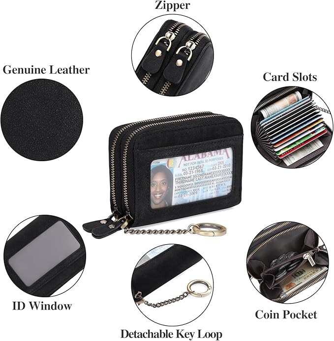 GOIACII Small Genuine Leather Wallet - Image 6