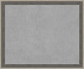 Amanti Art Grey Framed Magnetic Board 37x45 X-Large Vision Board by AmantiArt
