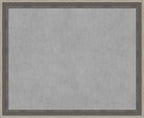 Amanti Art Grey Framed Magnetic Board 37x45 X-Large Vision Board by AmantiArt