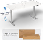 VIVO Electric Dry Erase 60 x 24 in Standing Desk, Memory Height Adjustment - Image 3