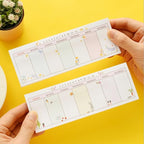 Weekly Organizer Long Strip Planner Notebook Pads Random Patterns - Image 9