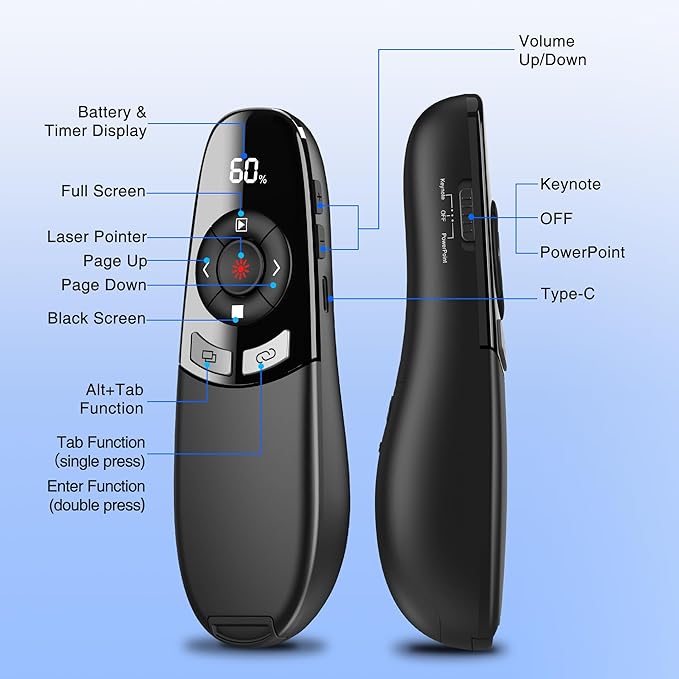 Rechargeable Wireless Presentation Clicker - Image 7