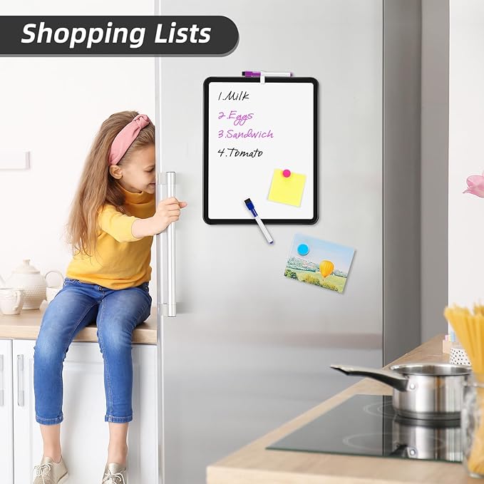 VUSIGN Small White Board Dry Erase, Mini Whiteboard - Image 2