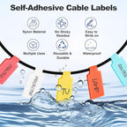 SZ.haitun 40 Pack Cable Labels Tags - Image 4