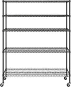 Seville Classics UltraDurable Heavy Duty NSF Solid Steel Wire Rack Storage Unit - Image 2