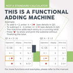 CATIGA New & Upgraded 2025 Printing Calculator Adding Machine 10 Key, Desktop - Image 5