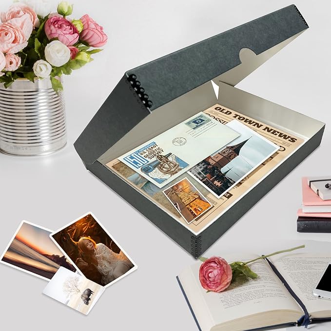 Lineco Folio Storage Box, Clamshell Design - Image 5