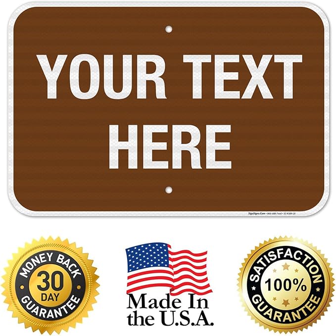 Custom Sign, Personalized Metal Signs, Customize - Image 8