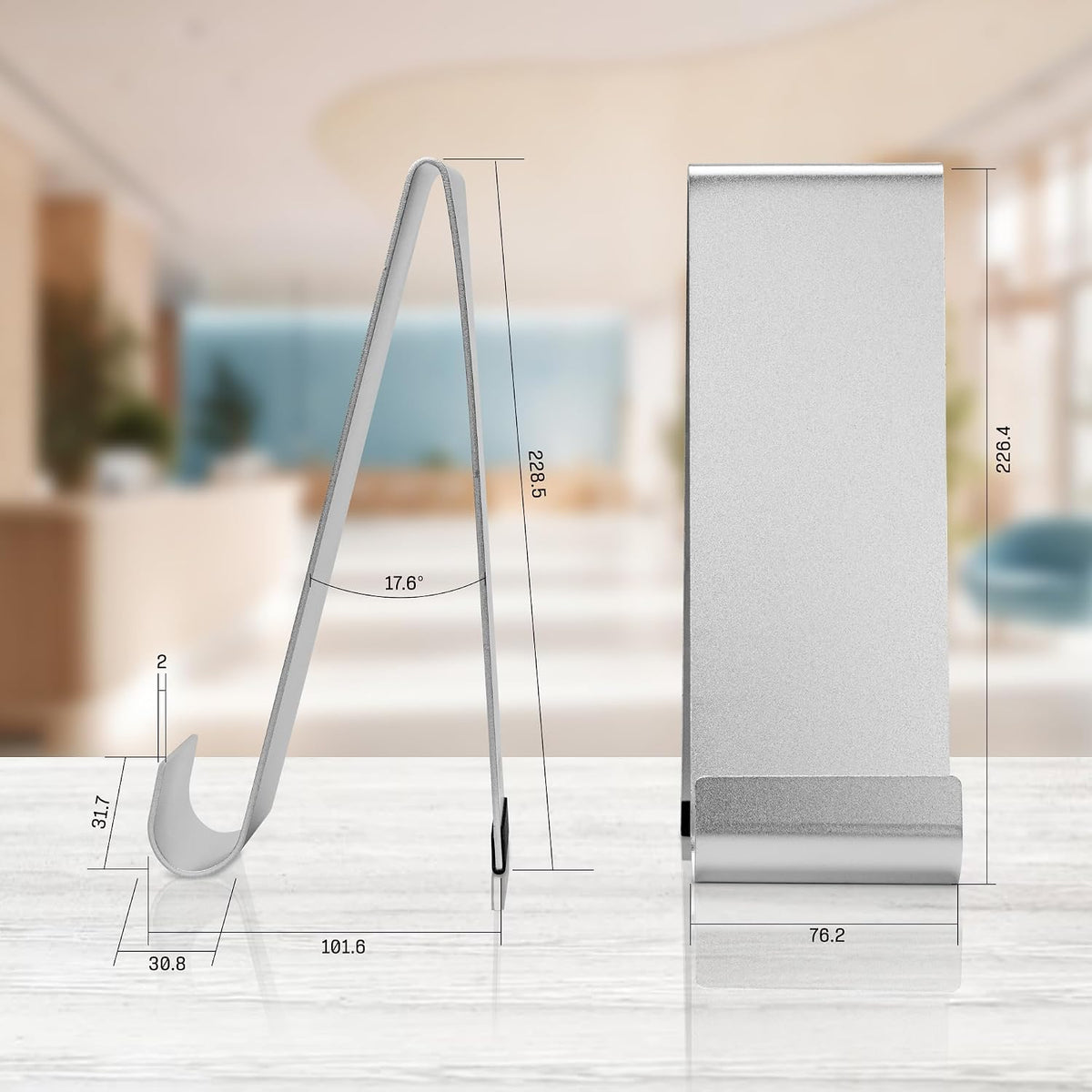 Metal Fancy Brochure Holder - Enhance Your Space, Book Display Stand, Brochur...