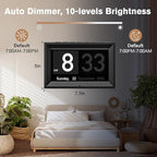 GOLOZA 7'' Digital Dementia Clock, Talking Clock - Image 6