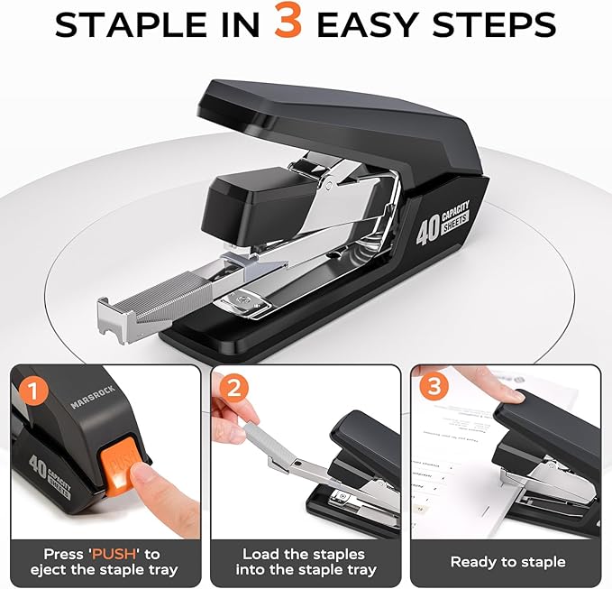 MARSROCK Effortless Stapler for Desk - Image 4
