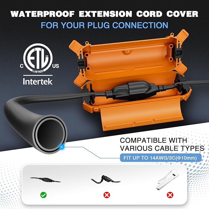 Flemoon Outdoor Extension Cord Safety Cover - Image 2