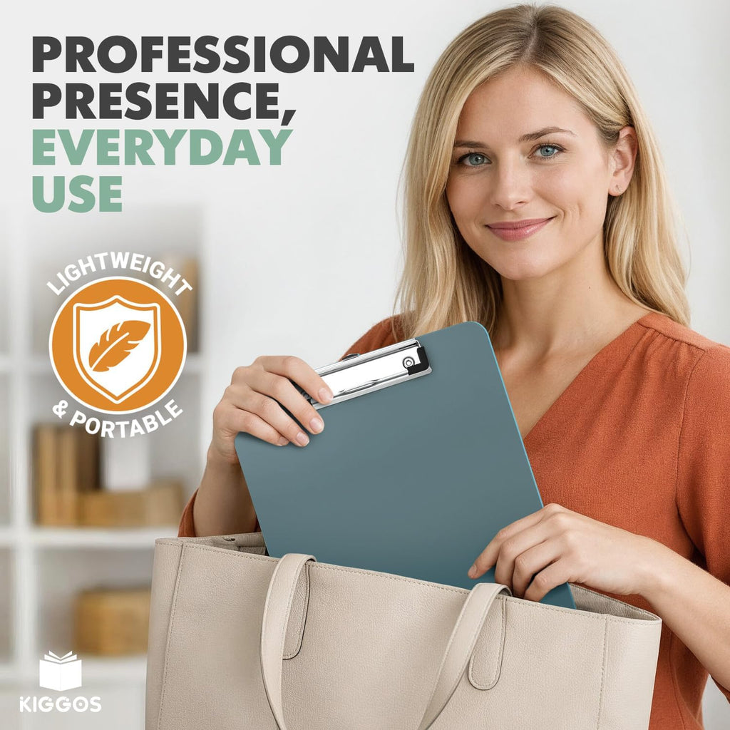 Kiggos 25 Pack Boho Color Clipboards Bulk Low Profile Lightweight & Durable Plastic Clipboard Set Holds 100 Sheets Classroom Office Teachers Students Kids & Home Organization Clip Boards