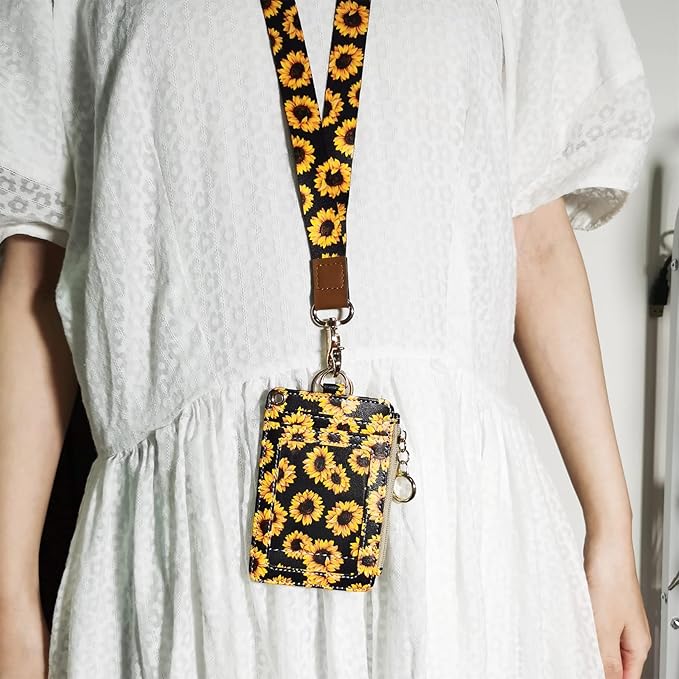 Bolimoss Sunflower ID Badge Holder - Image 3