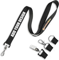 Wristband Bros Custom Lanyards For ID Badges, Keys & More | Add Text & Logos | by WristbandBros