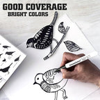 Dabo&Shobo Dry Erase Markers Bulk, Low Odor Dry Erase Markers, Chisel Tip - Image 5
