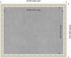 Amanti Art Silver Framed Magnetic Board 18x22 Small Vision Board - Image 2