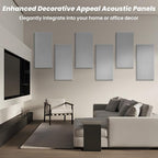6 PCS Acoustic Panels, Large Soundproof Wall Panels, Professional Fiberglass - Image 7
