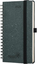 POPRUN 2026 Recycled Weekly Planner 12 Months Pocket Size by POPRUN