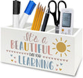 QZQE Boho Classroom Pen Pencil Holder Organizer by Unknown