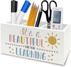QZQE Boho Classroom Pen Pencil Holder Organizer by Unknown