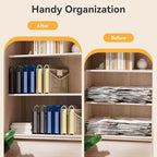 ABC life 6 Pack Plastic Expanding File Folder, Transparent envelopes - Image 6