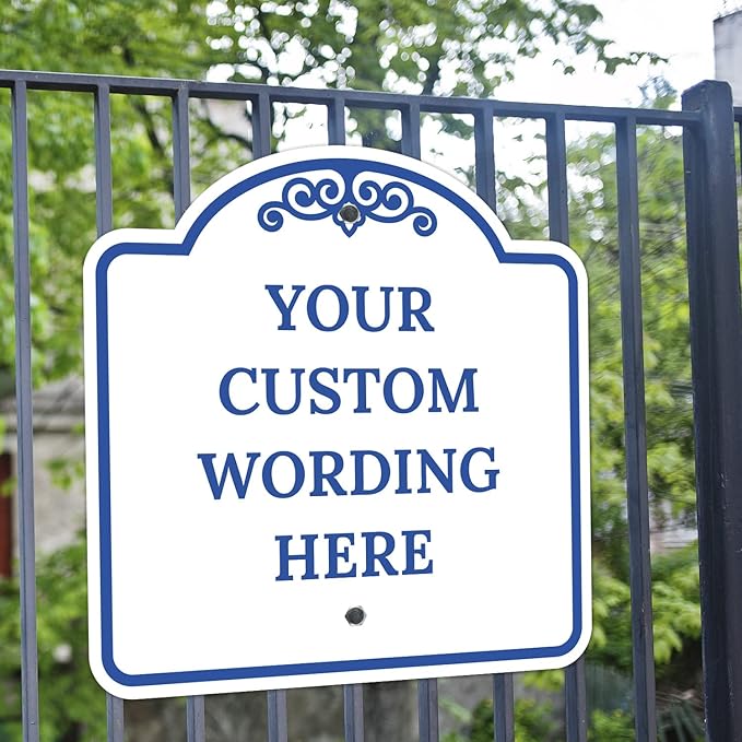 Custom Decorative Sign, Personalized Metal Sign - Image 4