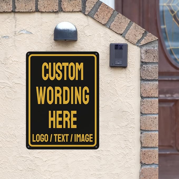 Custom Sign Bulk Personalized Metal Signs - Image 3