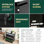 3 Drawer Lateral File Cabinet - Image 7