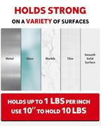 HitLights Double Sided Tape Heavy Duty, 1/2 in x 50 ft, Adhesive Mounting Tape - Image 2
