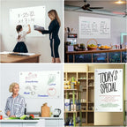 H-Qprobd Dry Erase White Board 48"x36" Glass Magnetic Whiteboard - Image 6
