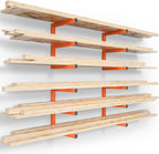 yyr wood organizer and lumber storage rack wall, main product view