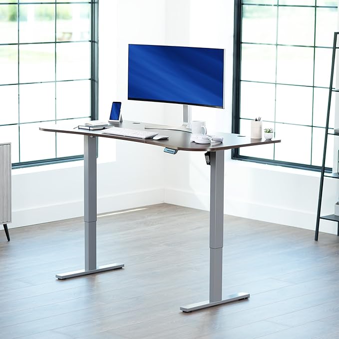 VIVO Electric 63 x 32 in Standing Desk, Memory Height Adjustment, 1B Series - Image 2