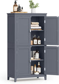 VASAGLE Floor Storage Cabinet, Freestanding Storage Unit by VASAGLEbySONGMICSHOME