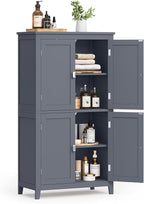 VASAGLE Floor Storage Cabinet, Freestanding Storage Unit by VASAGLEbySONGMICSHOME