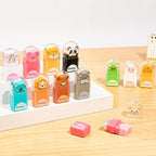 Sooez 12 Pack Pencil Erasers, Cute Animal Eraser - Image 3