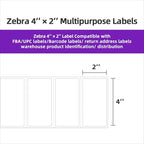 AveneMark 12 Rolls 4" x 2" Direct Thermal Labels - Image 3