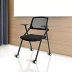 VACYOVKE 20 Pack Folding Chairs Capacity Portable Nesting Commercial Seat - Image 2