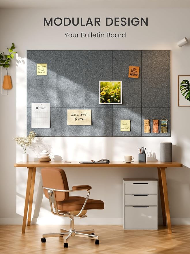 Bumusty Large Cork Board 47"x35" Alternative - Image 6