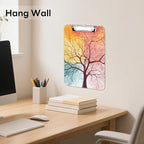 Luminzo Plastic Cute Clipboard Low-Profile Metal Clip, A4 Letter Size 9 x 12.5 - Image 5