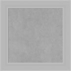 Amanti Art Silver Framed Magnetic Board 20x20 Small Vision Board by AmantiArt