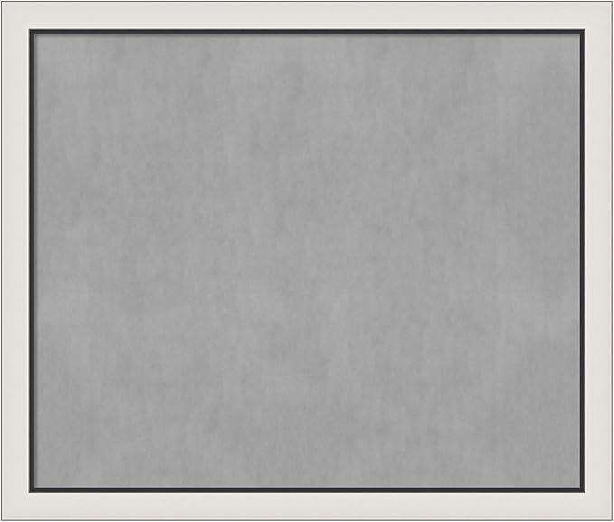 Amanti Art Silver Framed Magnetic Board 46x54 Oversize Vision Board by AmantiArt