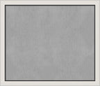 Amanti Art Silver Framed Magnetic Board 46x54 Oversize Vision Board by AmantiArt