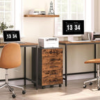 HOOBRO 5-Drawer File Cabinet, Office Filing Cabinet - Image 2