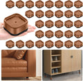 shouwuhho 32 Pack Furniture Risers Adjustable Bed Risers Heavy Duty Lifts by EnjoyLifeEnjoyHappiness