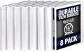 Samsill Durable .5 Inch Binder, Made in the USA, Round Ring Customizable Clear by Samsill