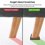 Yelanon Furniture Coasters, Rubber Furniture Feet, Anti Slide Floor Protector - Image 4