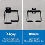 ICC 3” Metal Cable Management Ring, Rack or Wall Mount - Image 4